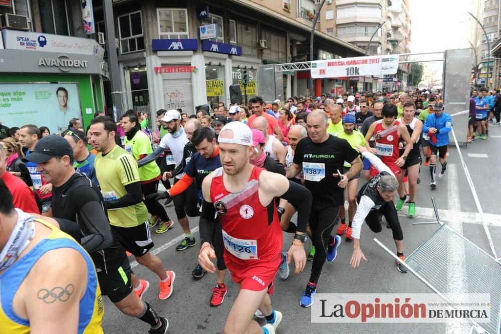 Murcia Maratón. Salida 10K