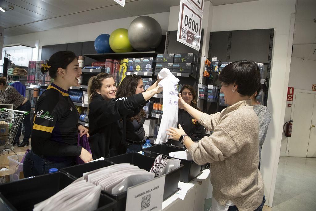 Entrega de dorsales para la Carrera e la Mujer este sábado
