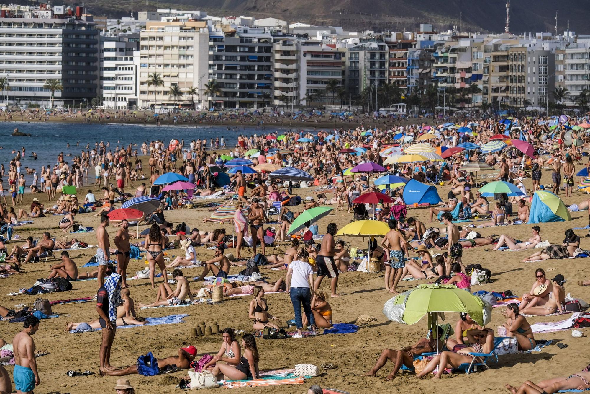 Tiempo en Las Canteras (1/04/2023)