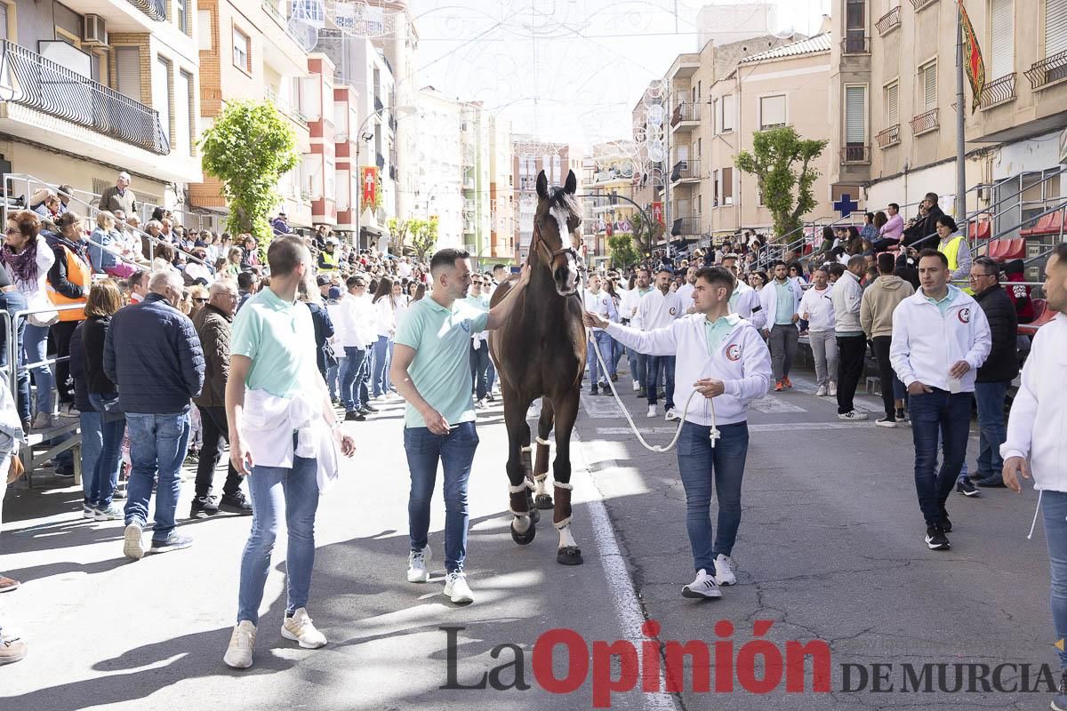 Concurso de caballo a pelo: pasacalles hasta el Hoyo en Caravaca
