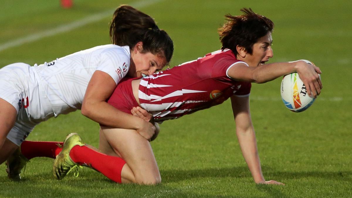 Tercera y última jornada de las series mundiales HSBC de rugby 7 de Málaga.