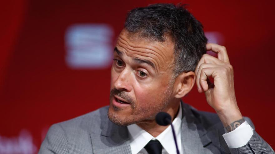 Luis Enrique, seleccionador español.