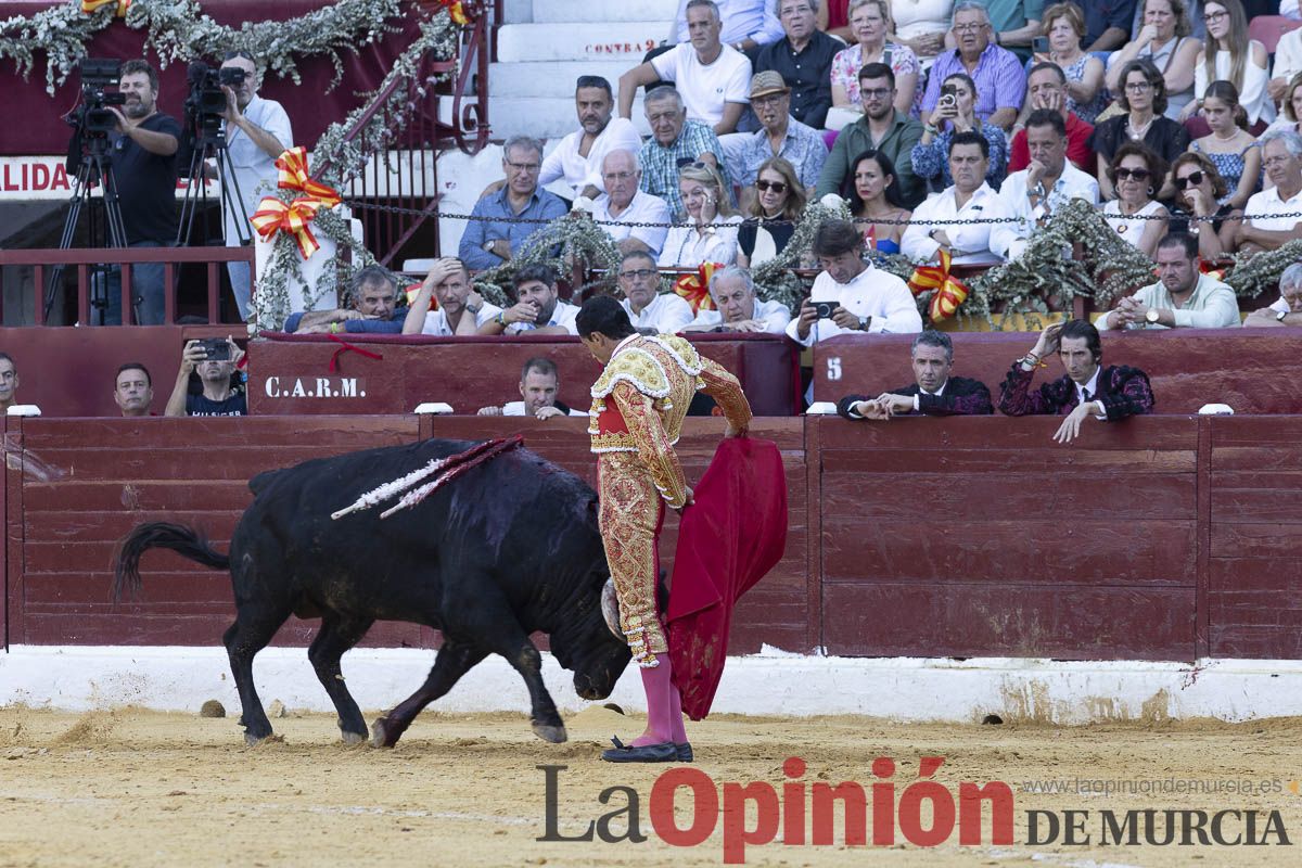 Tercer festejo de la Feria Taurina de Murcia (Talavante, Paco Ureña y Roca Rey), en imágenes