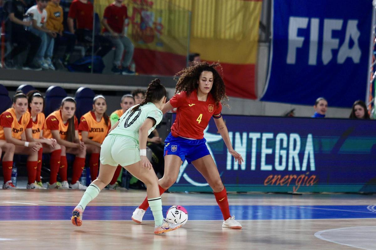 La selección española femenina sub-23 de fútbol sala, en Oviedo La selección española femenina sub-23 de fútbol sala, en Oviedo