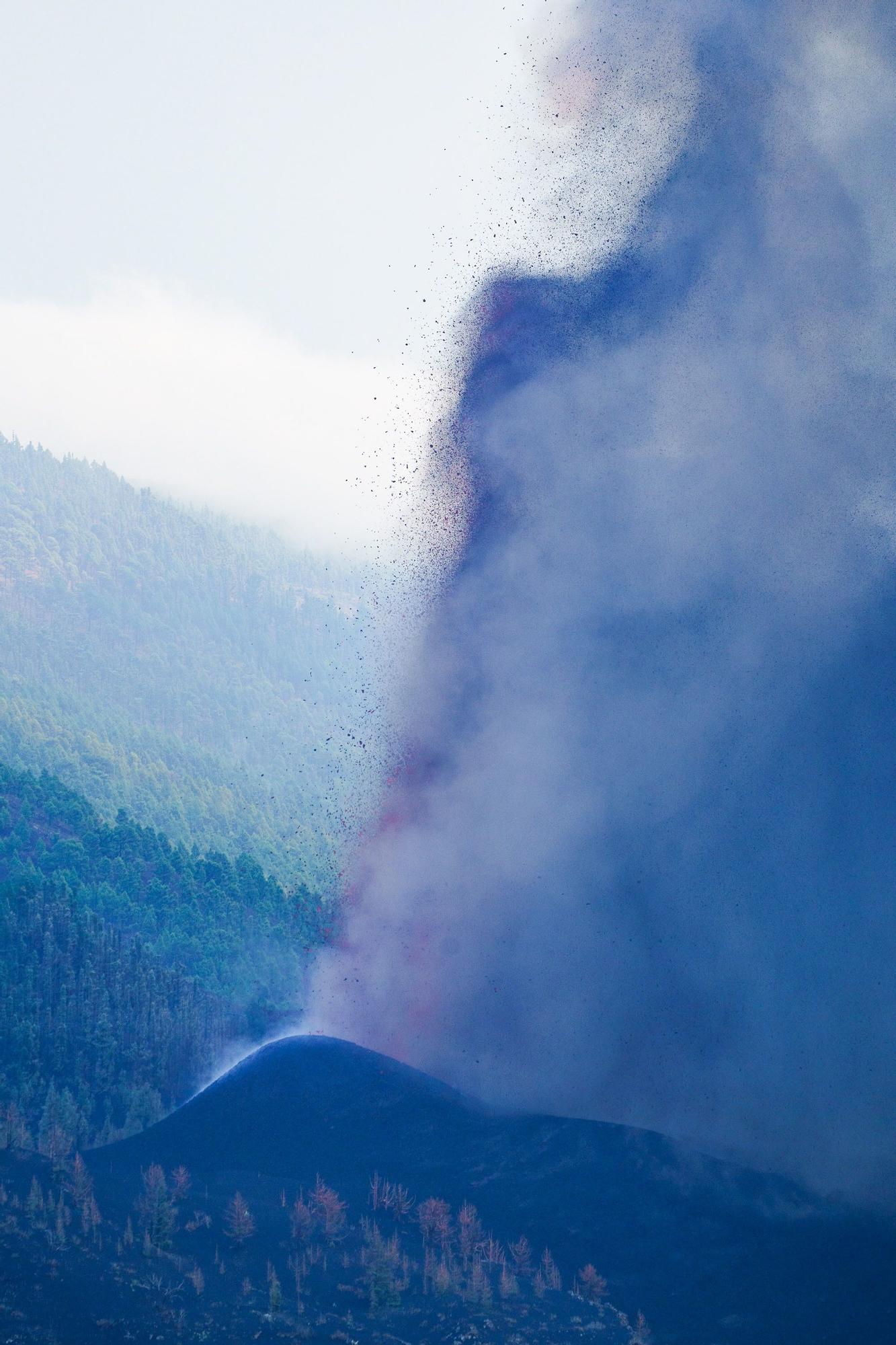 Las imágenes de la erupción volcánica en La Palma y sus devastadoras consecuencias