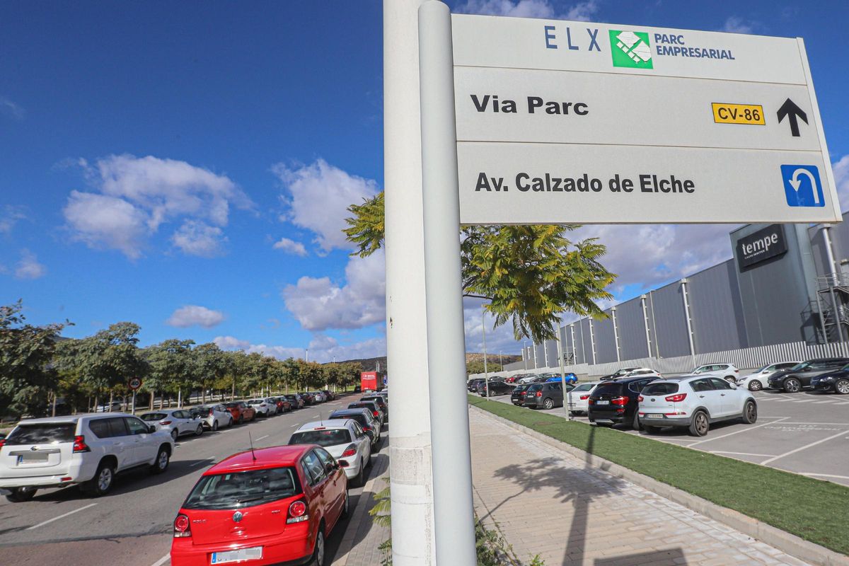 Una imagen del Parque Empresarial de Elche