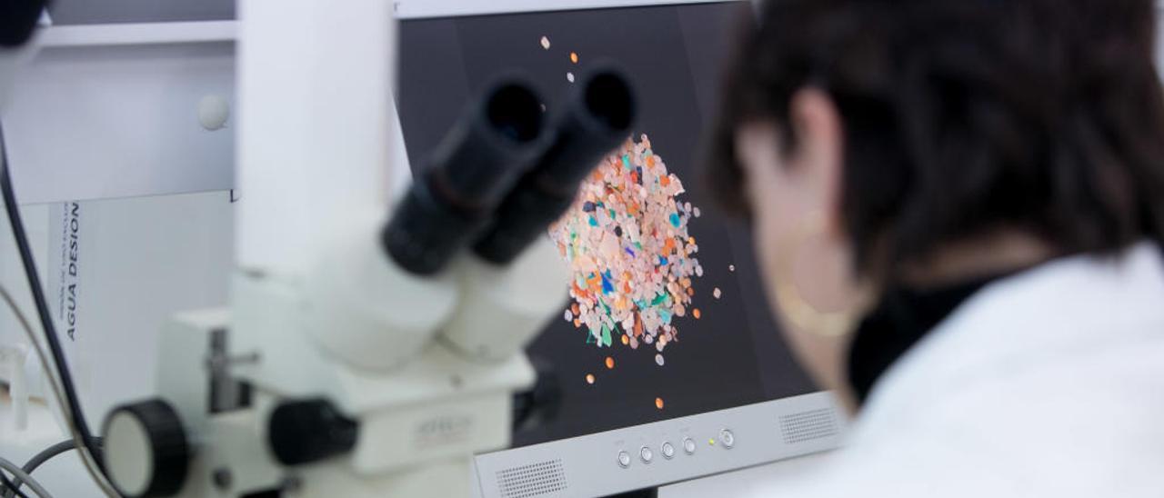 Una investigadora universitaria, en imagen de archivo