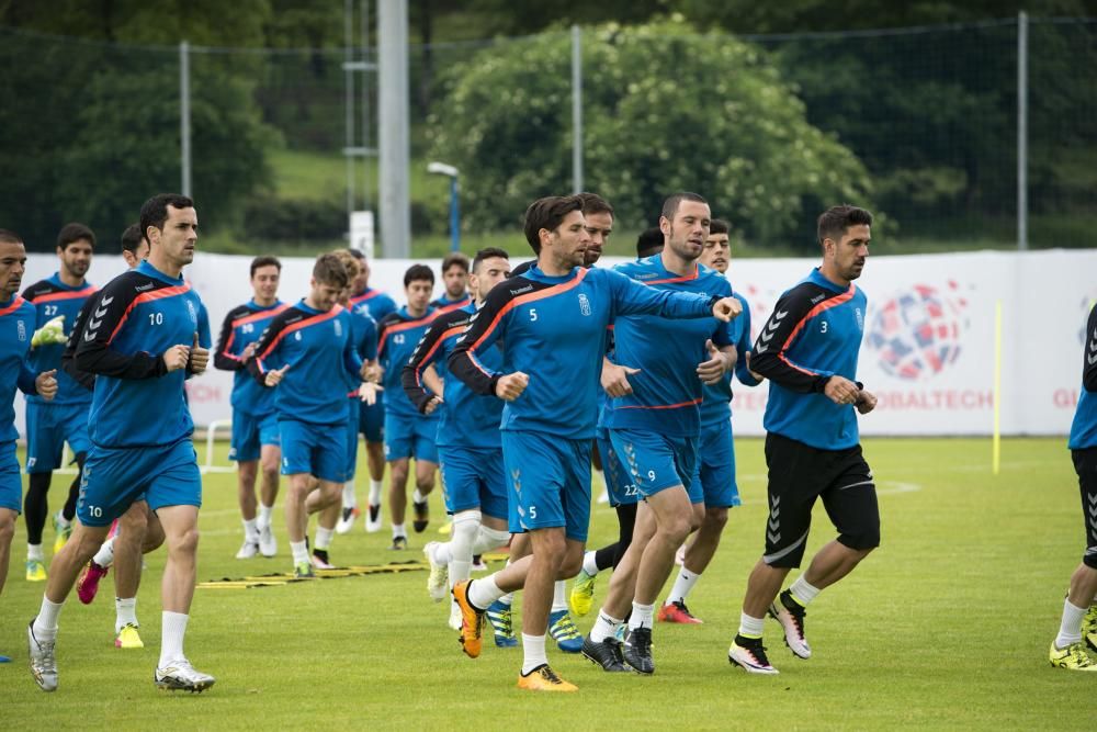 Entrenamiento del Real Oviedo