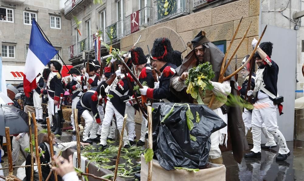 Los vigueses aplazan la expulsión de las tropas francesas