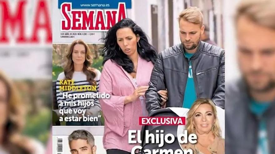 La noticia que podría acabar con Carmen Borrego en Supervivientes: su hijo se separa