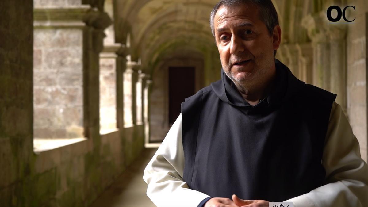 Entrevista a Carlos Gutiérrez Cuartango, prior del monasterio de Sobrado dos Monxes.