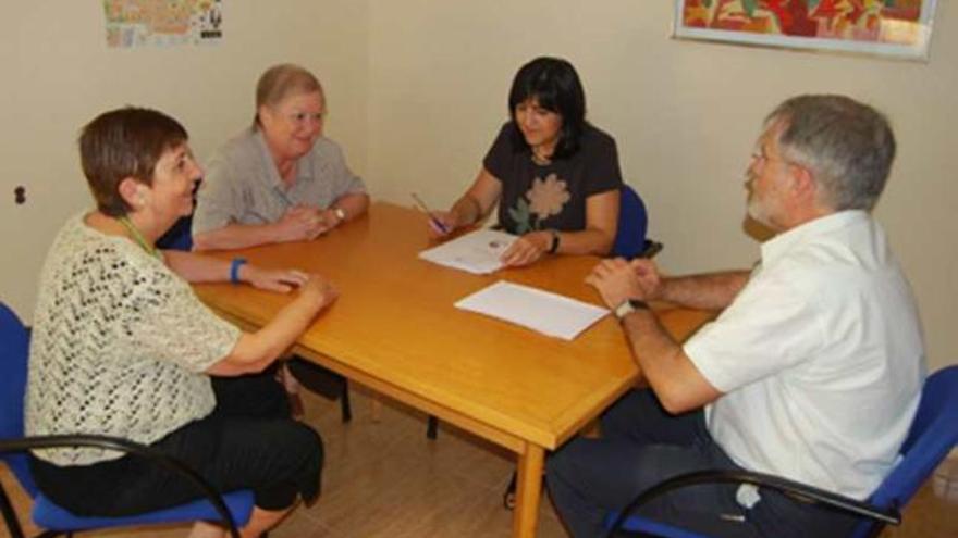 Carmen Campos, Luis Ferri, Ana Coloma y Sanchiz.