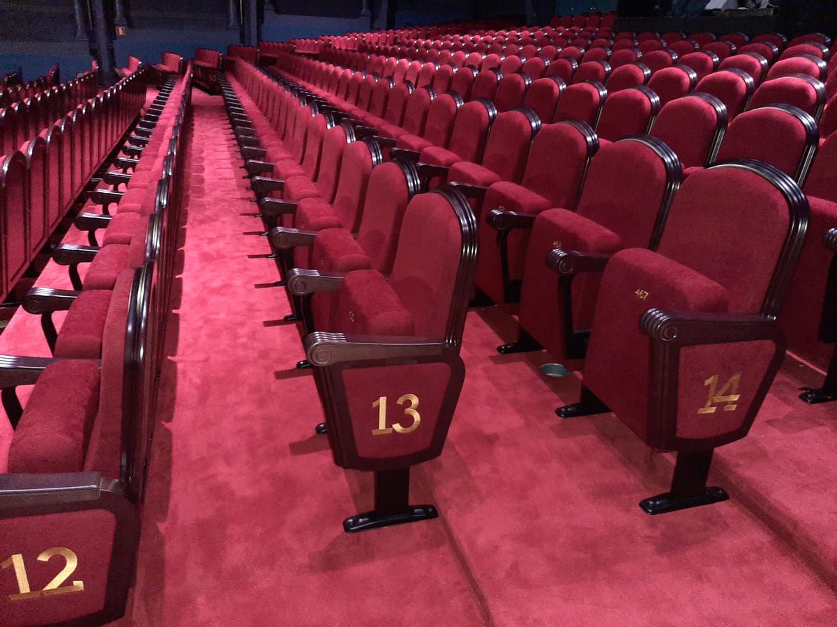 Butacas de Euro Seating para el Peacock Theatre de Helsinki (Finlandia).