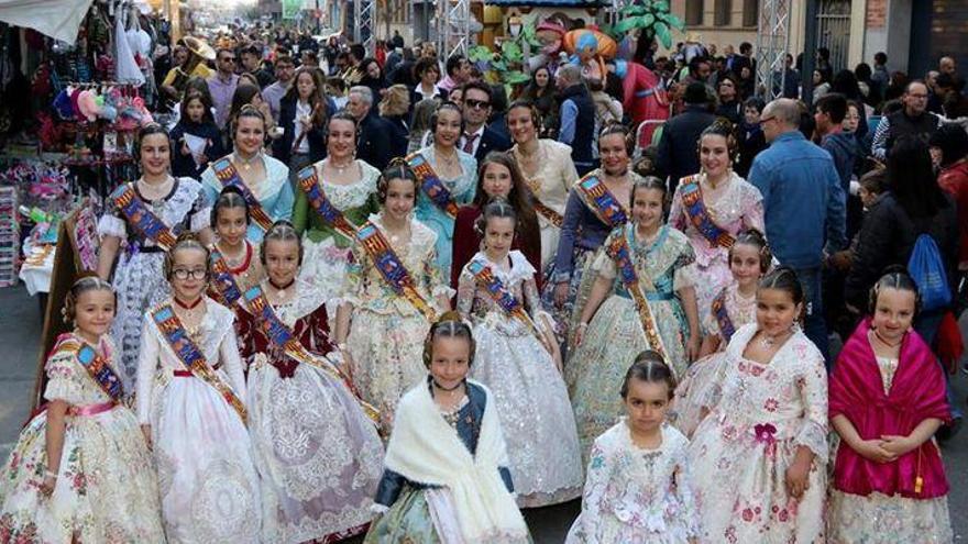 Burriana vive su jornada fallera más multitudinaria