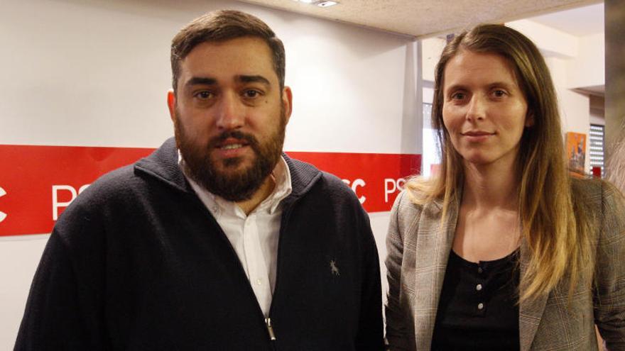 Marc Lamuà i Cristina López, en una foto d&#039;arxiu.