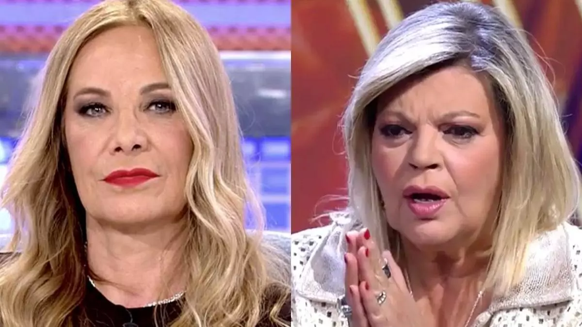 "Supertenso" cara a cara en Telecinco: Belén Rodríguez y Terelu Campos se encuentran con "gran disgusto" para una de ellas