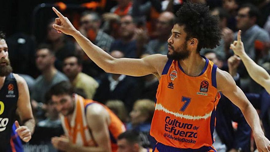 Partido de Euroliga del Valencia Basket