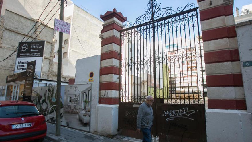 Imagen de los pilares, un vestigio de la arquitectura industrial