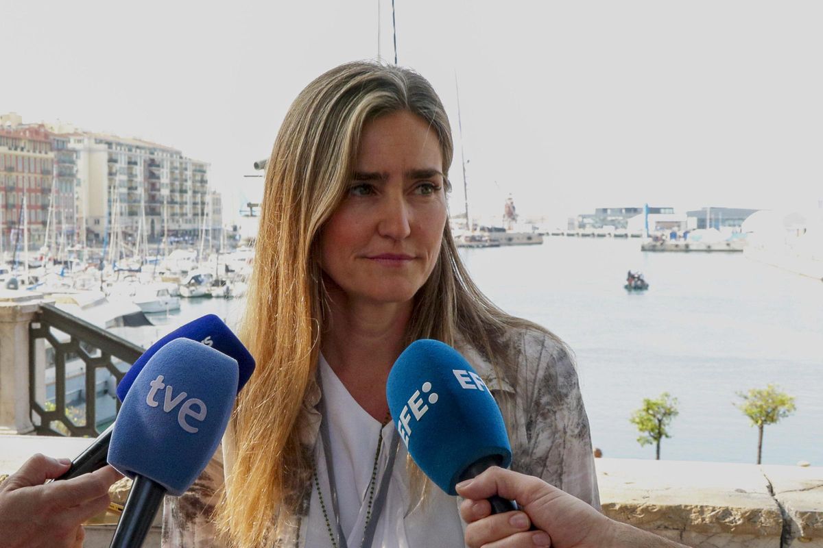 Declaraciones de Sara Aagesen, este martes en la cumbre de la ONU sobre los oceános en Niza.