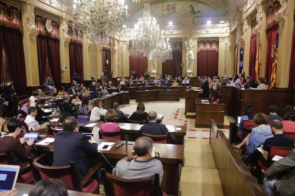 Segunda sesión del debate de política general en el Parlament de les Illes Balears