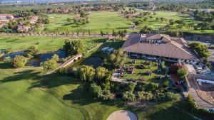 Vista aerea de la Casa Club del campo de golf Bongolf.