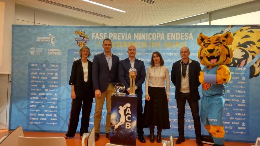 Presentada la fase previa de la minicopa Endesa en l&#039;Alqueria del Basket