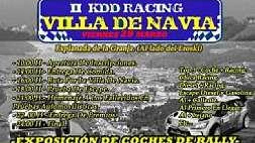 Navia celebra mañana un encuentro de coches de rally