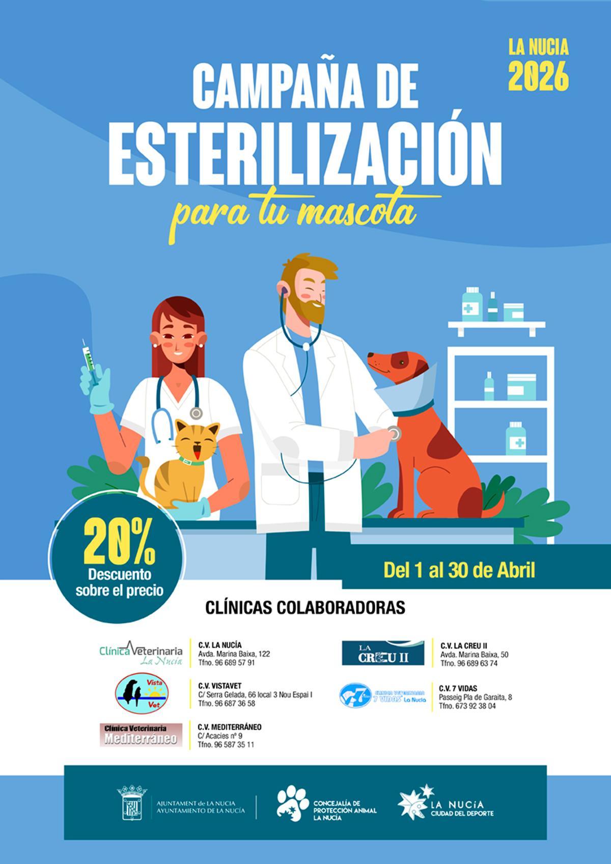 Campaña de Esterilización de Mascotas 2026