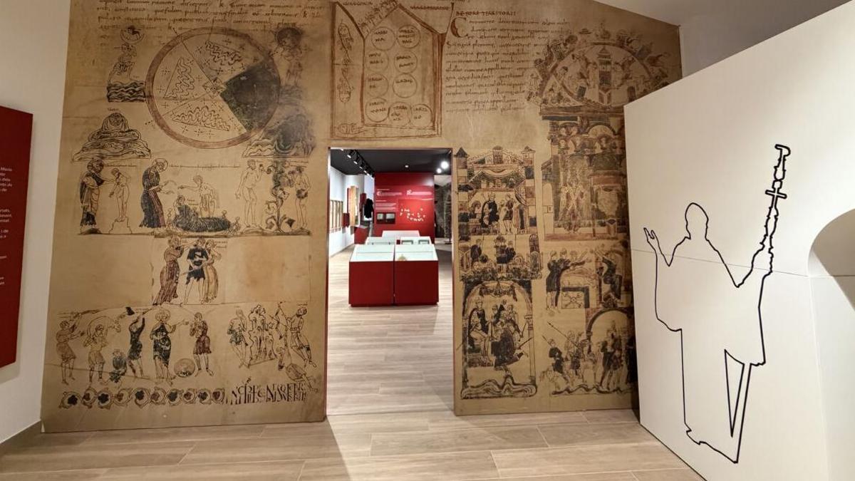 La nova imatge de l'exposició "Scriptorum" a Ripoll.