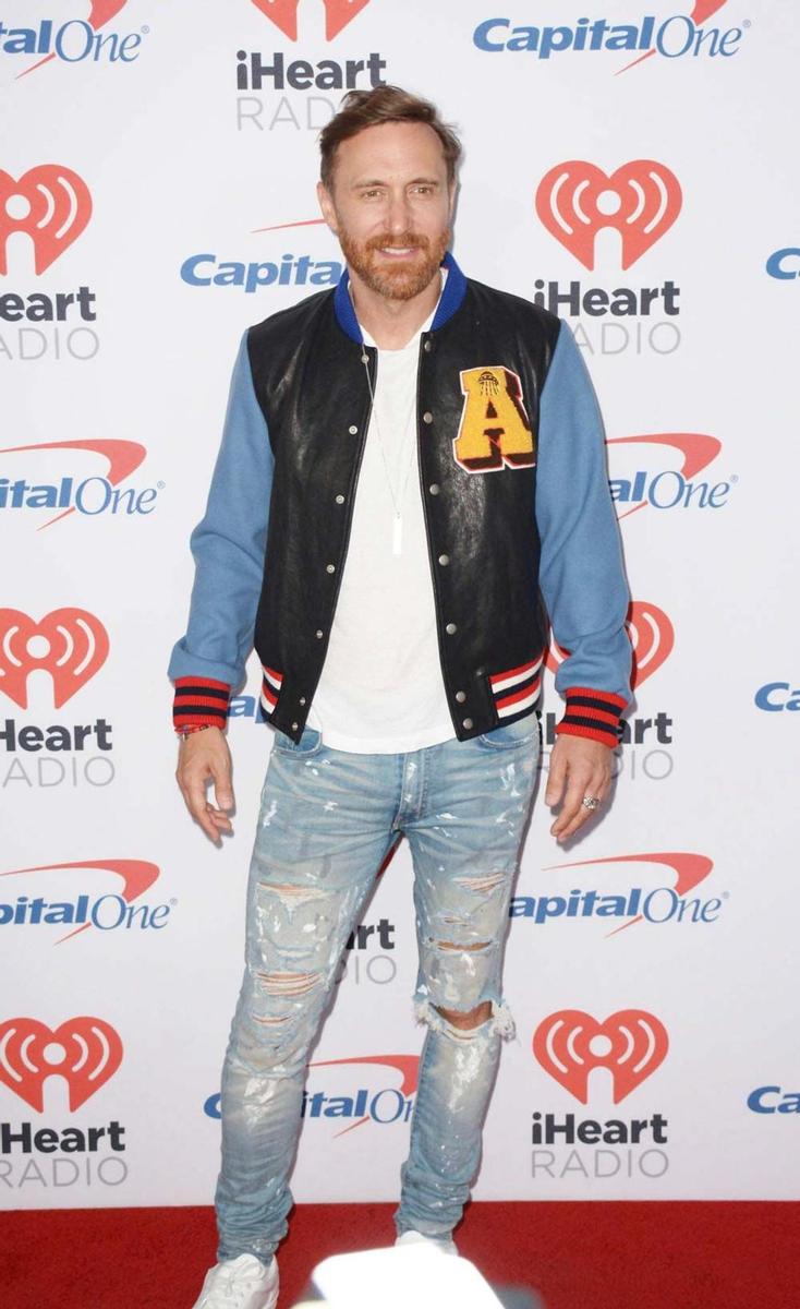 David Guetta, en la alfombra roja del iHeart Festival de Las Vegas