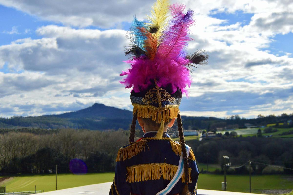 A imaxe 'Esperando o Entroido' foi a terceira máis destacada no certame.