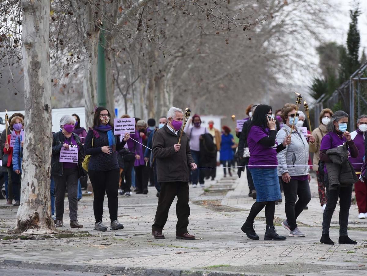 Marcha reivindicativa contra los asesinatos y violencias machistas