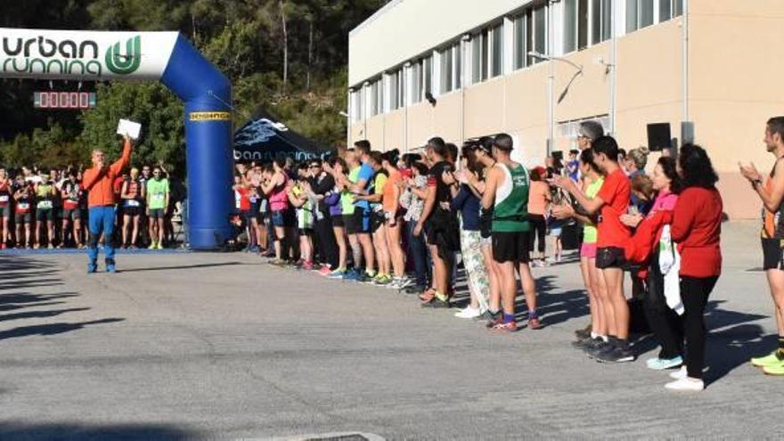 Un momento de la jornada en la que el colegio adventista acogió la IV edición de su trail.