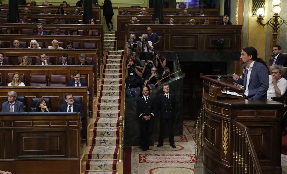 Debate de la moción de censura contra Rajoy