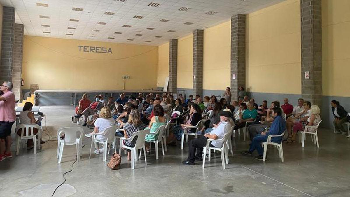 Presentación en Teresa de la nueva agrupación.
