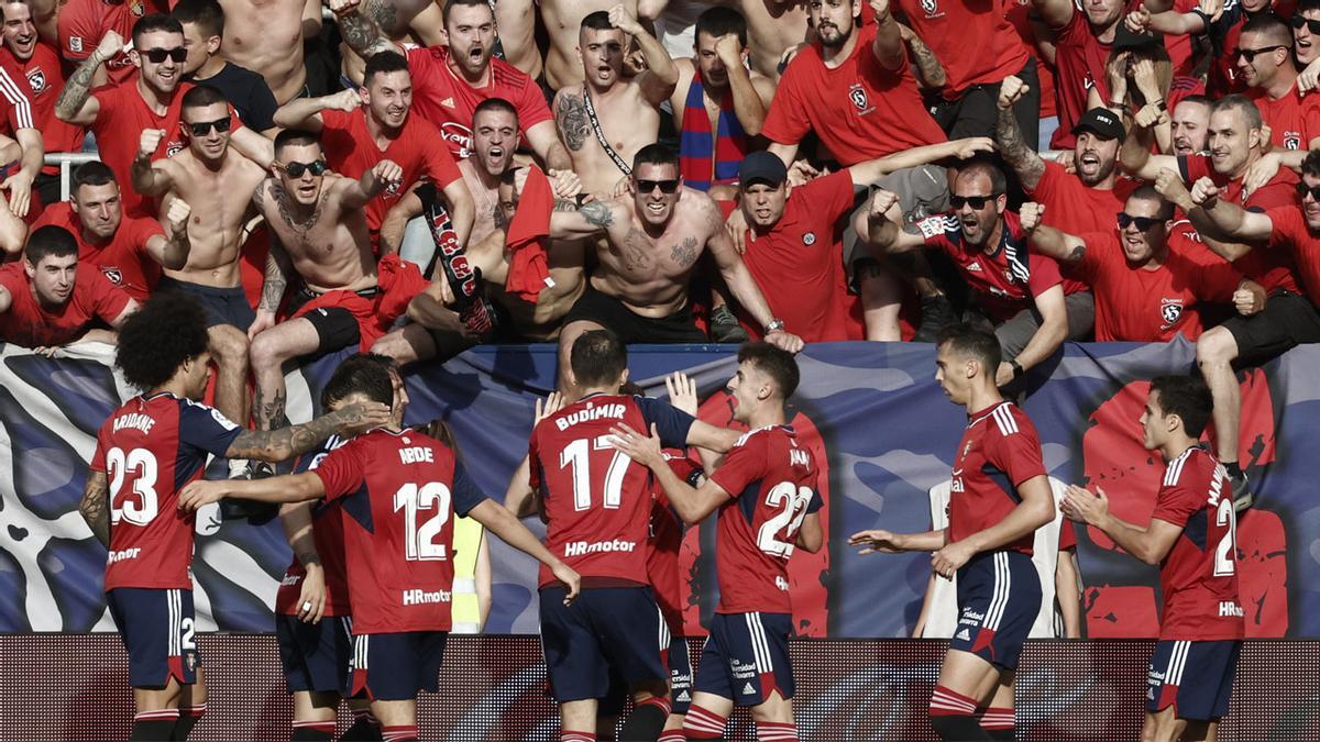 Osasuna - Girona | El primer gol de Budimir