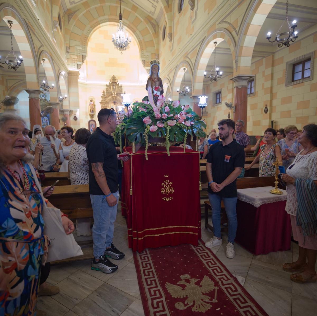 Port de Sagunt: El temporal no frenó la fiesta de la Virgen de Begoña