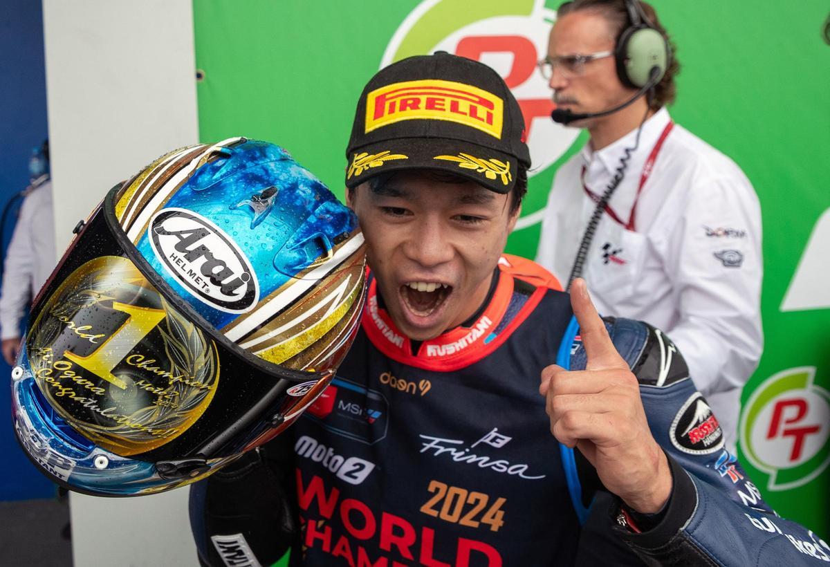 Ai Ogura fue Campeón del Mundo de Moto2 el pasado curso