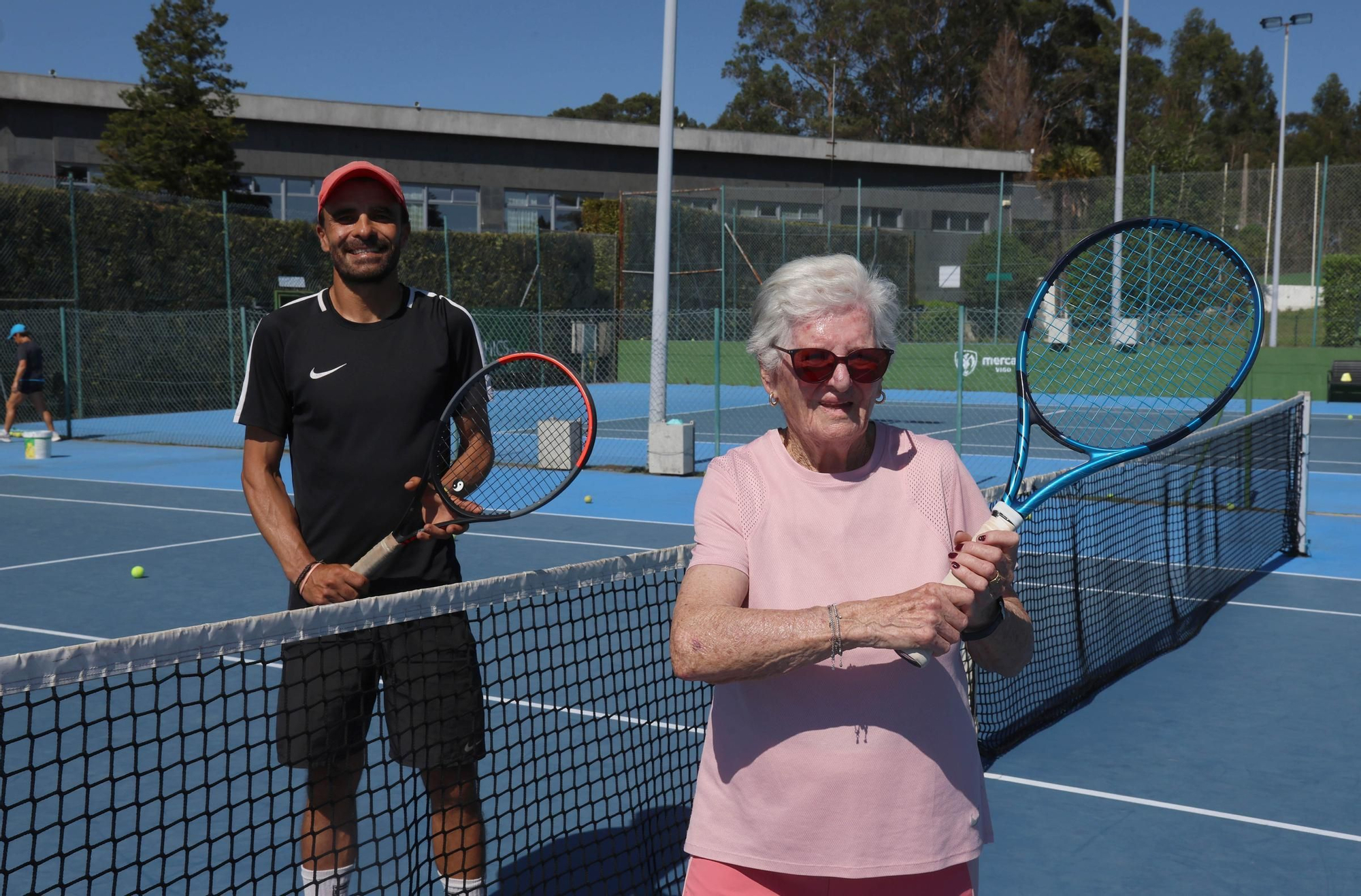 El ‘match ball’ de Esther a sus 90 años: “Estoy como una rosa”