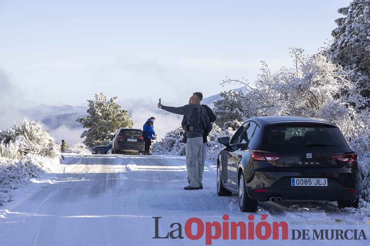 Descubre dónde queda acumulación de nieve en la Región de Murcia