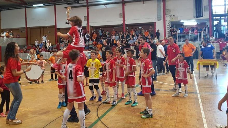 El Manresa Fs és finalista en la categoria benjamí de futbol sala