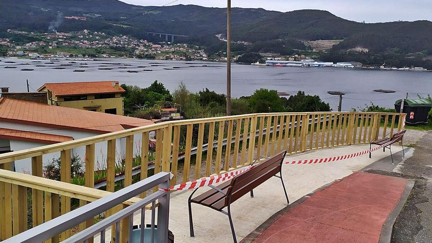 Mirador en el que se colocará el monumento en memoria de los asesinados en el Alto da Concheira. |   // FDV