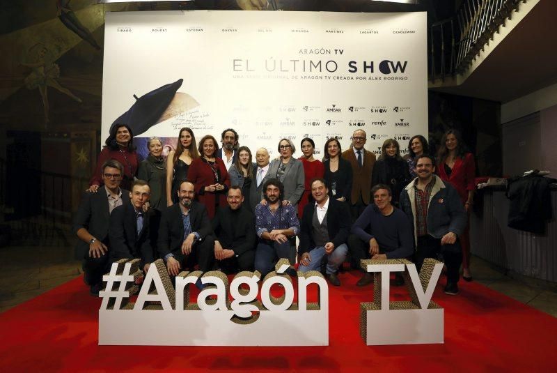 Preestreno de la serie de Aragón TV, 'El último show'