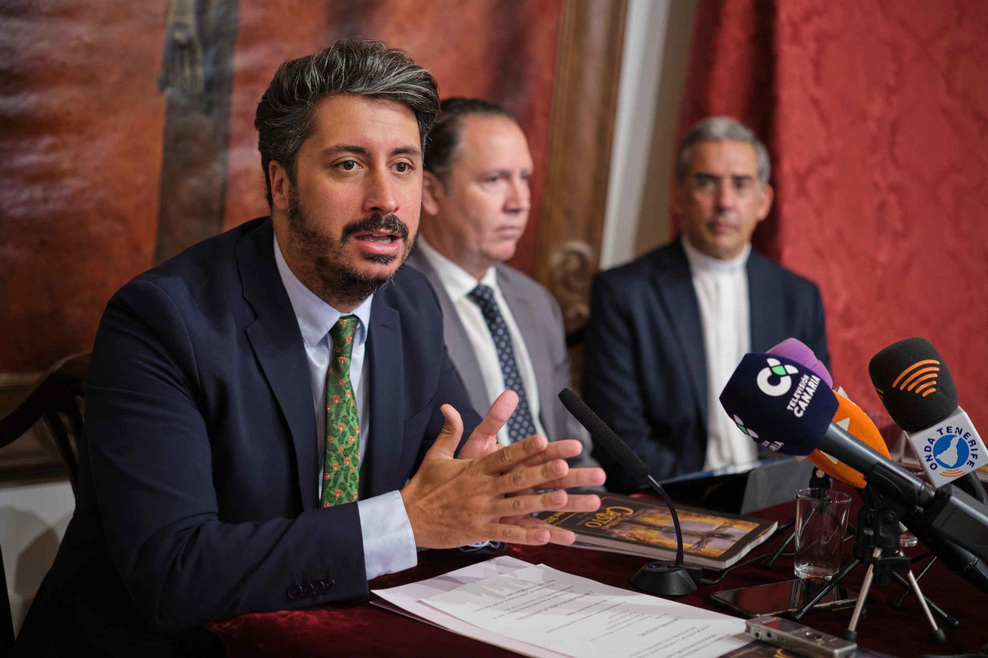 Acto de presentación del cartel y programa de las Fiestas del Cristo de La Laguna