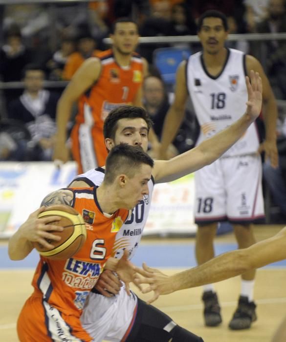 El Basquet Coruña doblega al Melilla en el Palacio