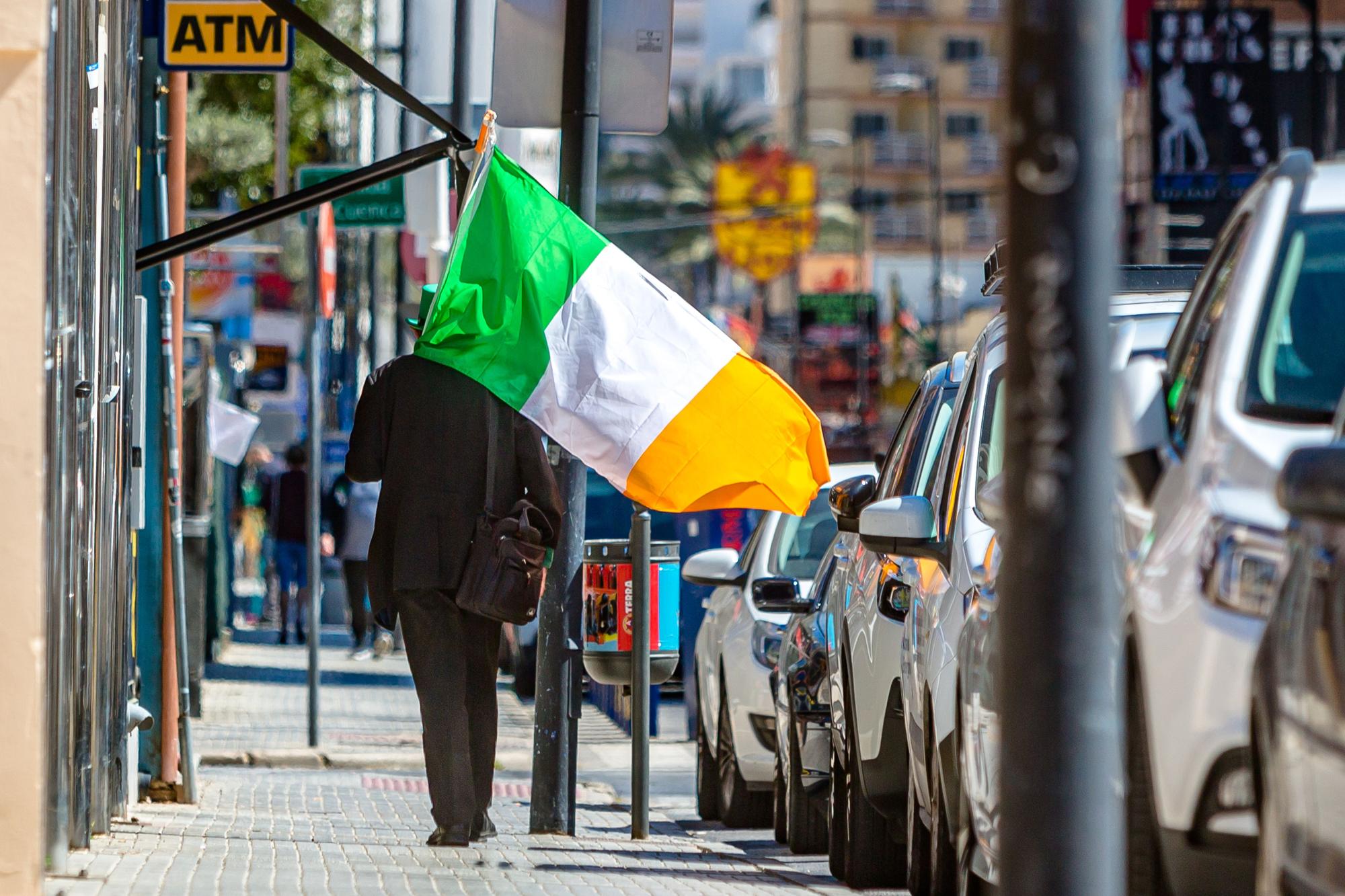 Celebración de St Patrick's Day en Benidorm