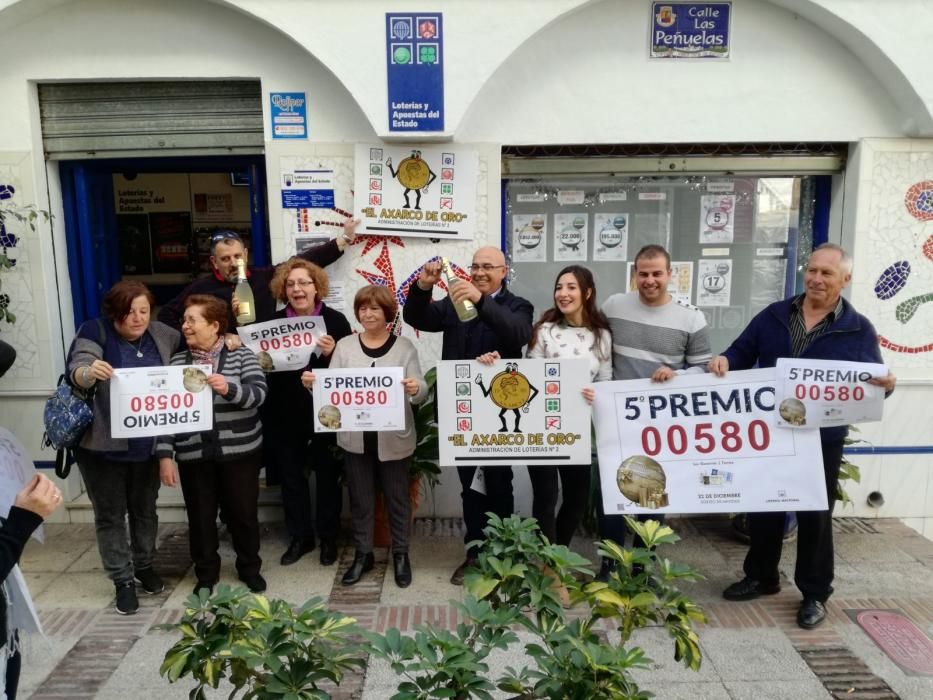 En Torrox se ha vendido un quinto premio