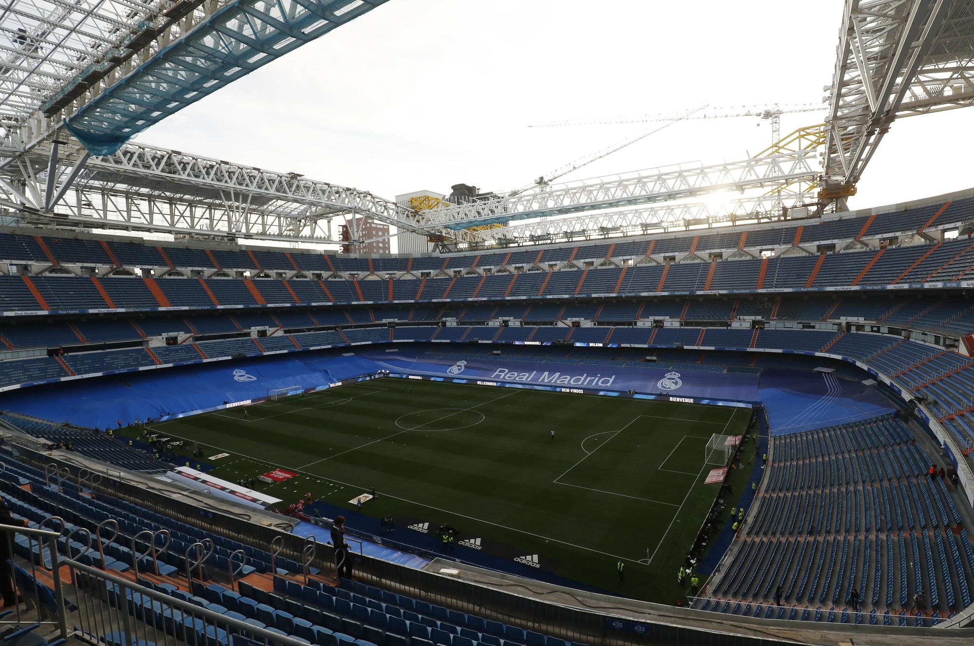 Así luce el Bernabéu tras su reforma parcial