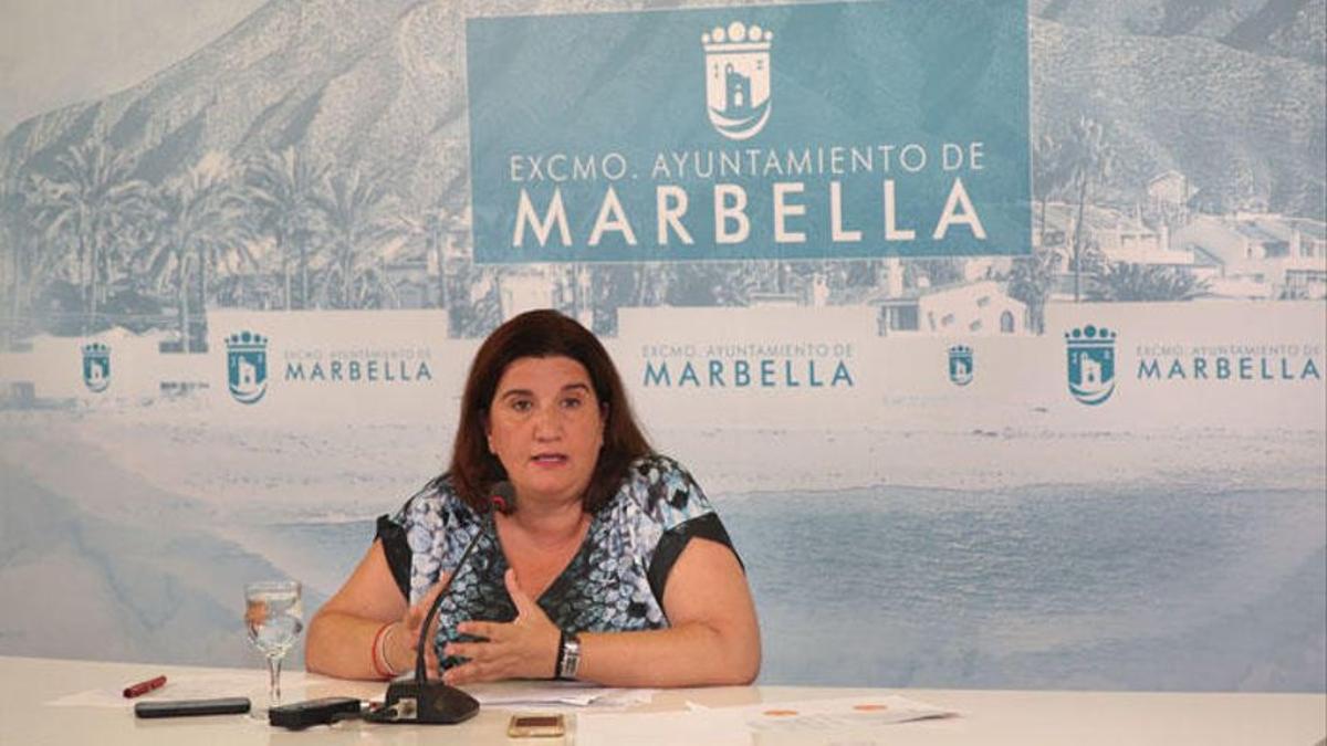 La concejala socialista del PSOE de Marbella, Blanca Fernández.