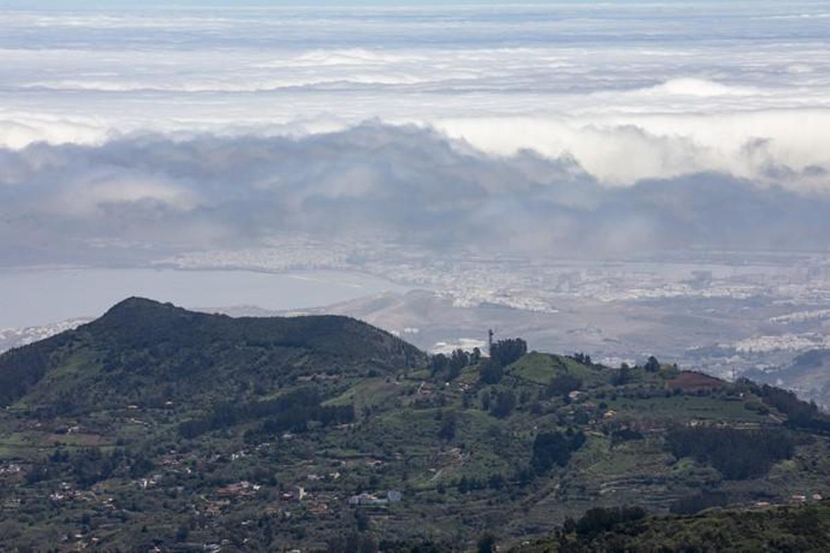 10.05.19. Valleseco, Gran Canaria. Meteorología, tiempo. Valleseco. Foto Quique Curbelo  | 10/05/2019 | Fotógrafo: Quique Curbelo